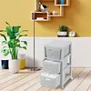 Cajonero Rimax Fique 3 Gavetas Gris Hielo